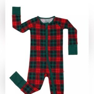 Little Sleepies Fireside Plaid Zippy